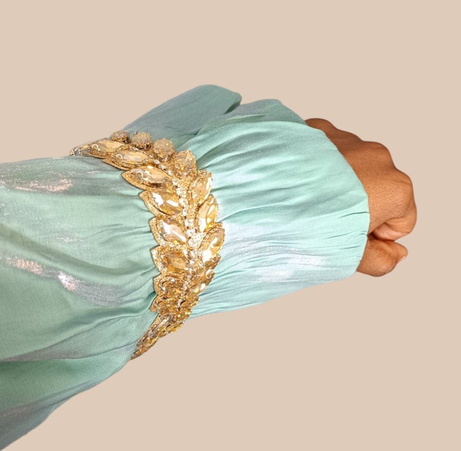 Abaya Jadiya 3 piezas