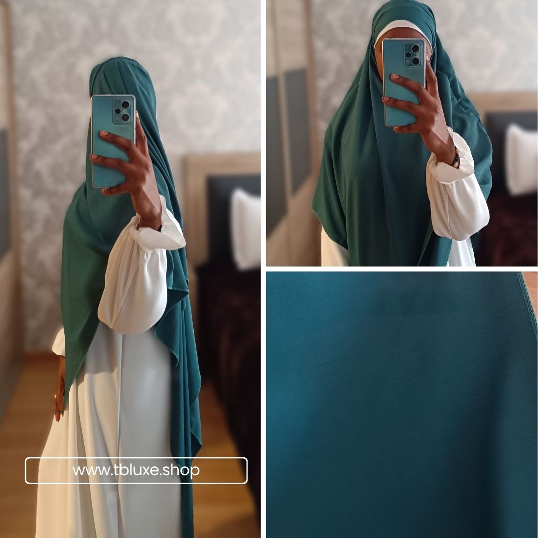 khimar 2 capas seda medina