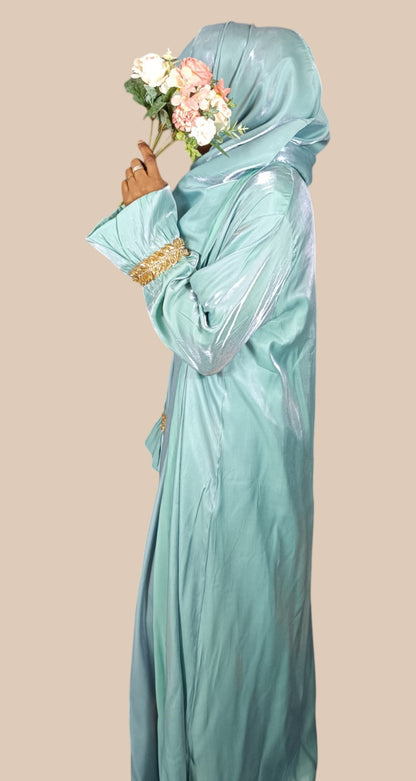 Abaya Jadiya 3 piezas